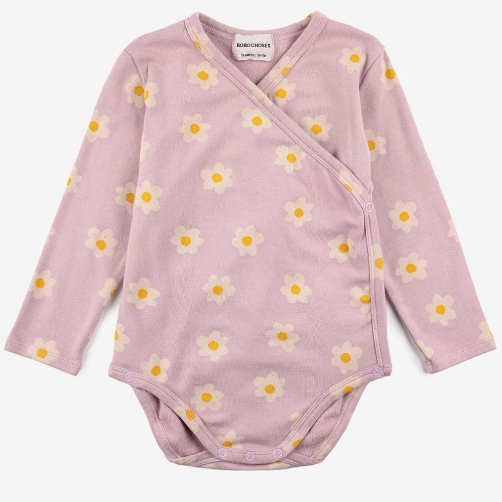 Bobo Choses Little Flower All Over Wrap Body
